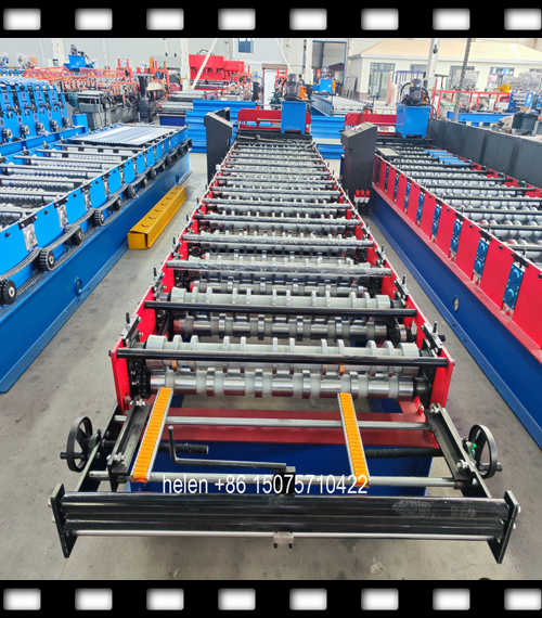 The feeding section integrated with a manual hand-slitting knife for precise coil entry trimming