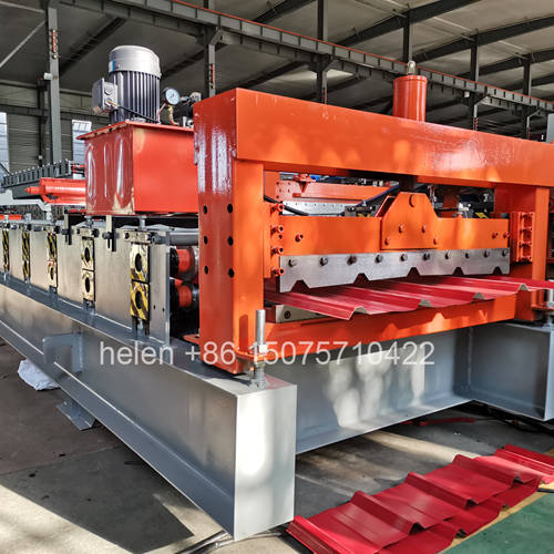 Heavy duty 1050 IBR sheet making machine main body with rigid welded steel frame by Hebei Xinnuo