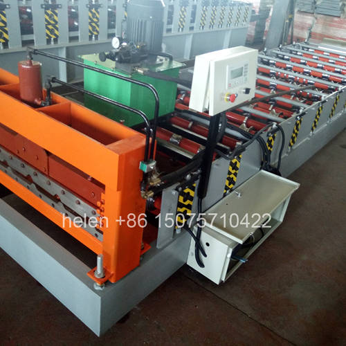 Heavy duty 840 ibr roof sheet making machine main body with rigid steel framework by Hebei Xinnuo