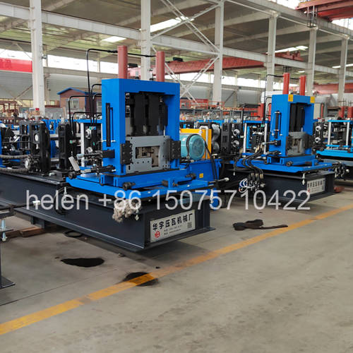 檩条机器批量摆放整体展示