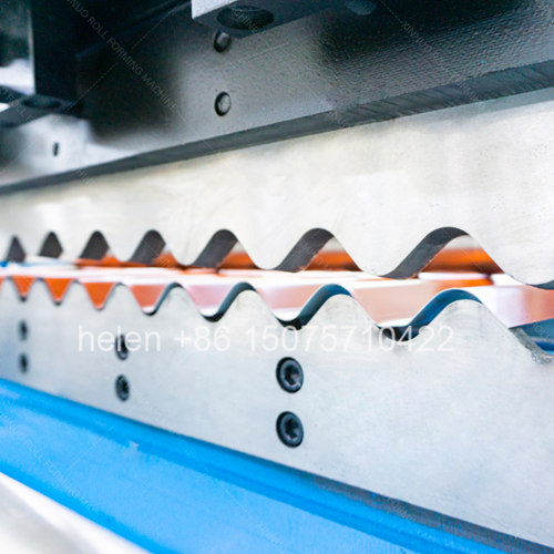 Cr12 mold steel cutting blades of the corrugated roll machine with quenching treatment for durability