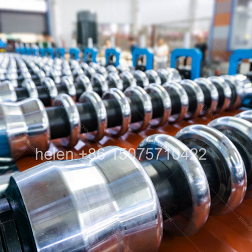 High-precision rollers of the corrugated roll machine made of forged steel with hard chrome plating