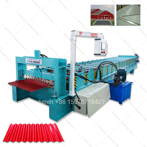 Popular Corrugated Iron Curving Machine for Myanmar