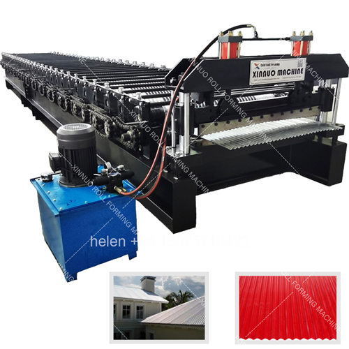Argentina Water Wave Corrugated Roll Forming Machine