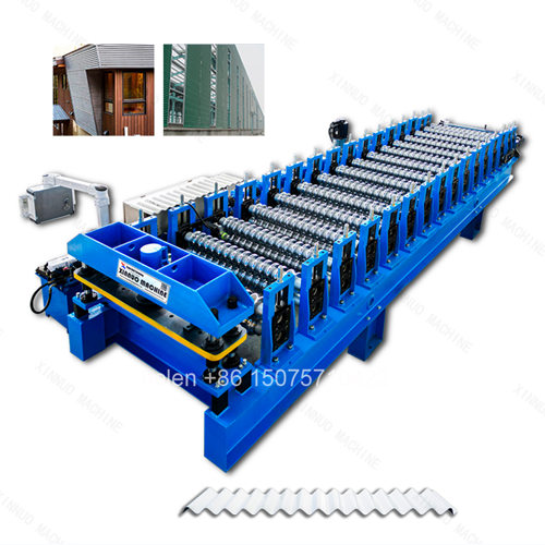 Popular Corrugated Roof Sheet Making Machine for Iceland
