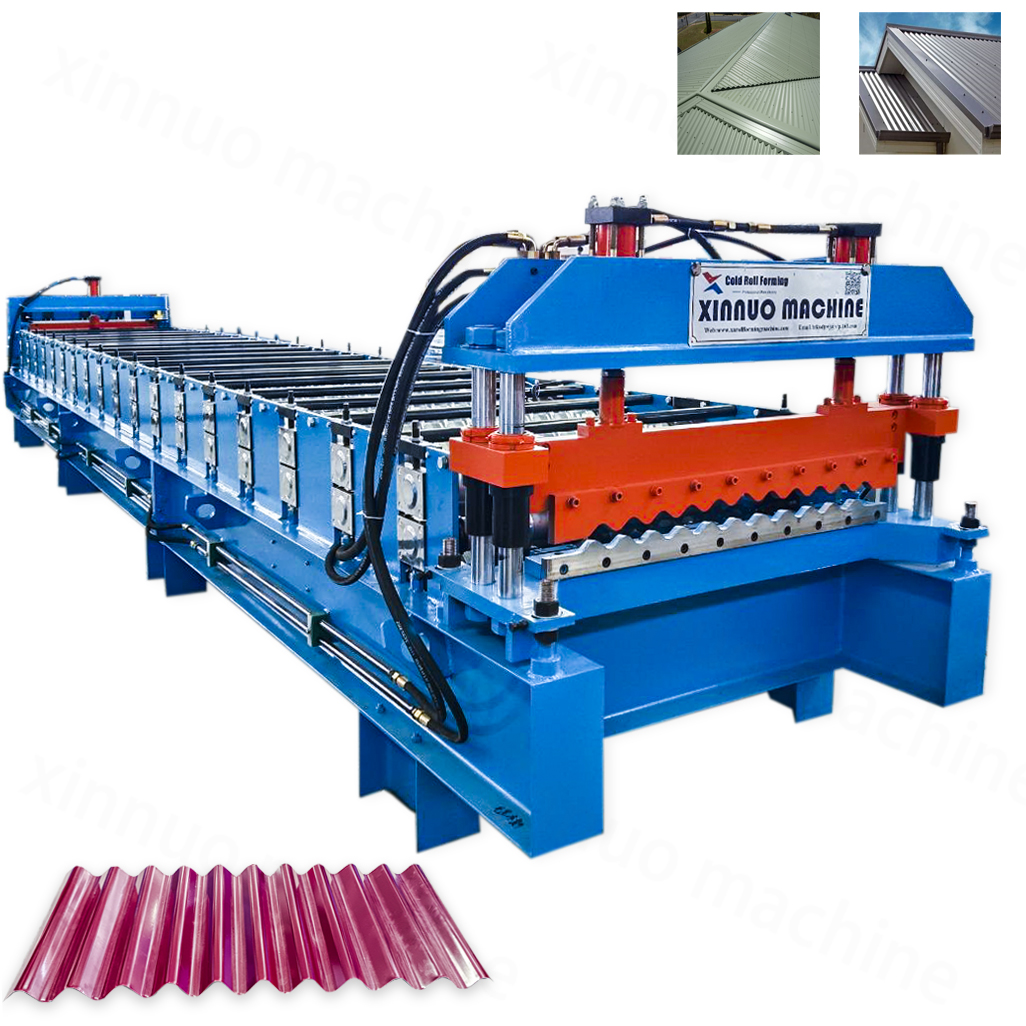 Popular Corrugated Roofing Machine for Mauritius