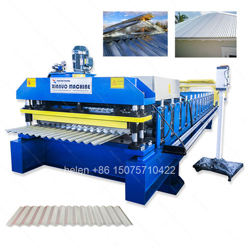  Popular Corrugated Sheet Roll Forming Machine for El Salvador 
