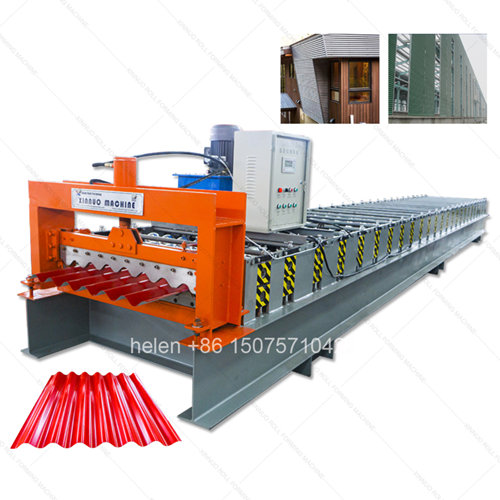 Popular Horizontal Corrugated Iron Rolling Machine