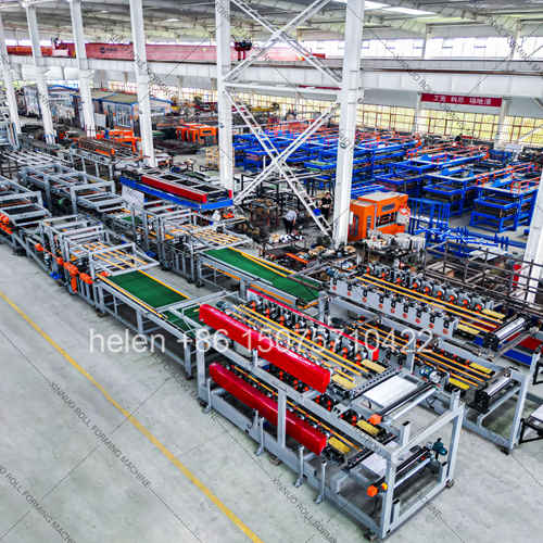 Automatic Z Lock Sandwich Panel Roll Forming Production Line