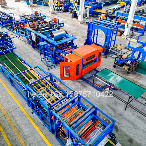 Automatic Continuous Z Lock Sandwich Panel Production Line