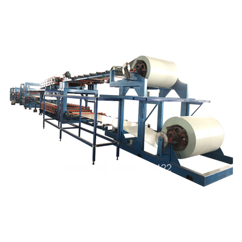 Z Lock Mineral Wool Sandwich Panel Machine Rock Wool Roll Former