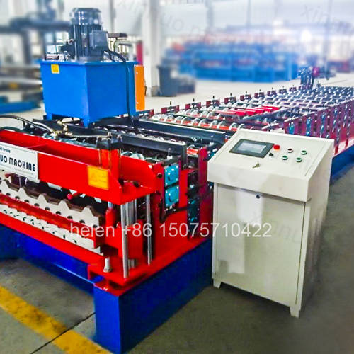Double Layer Roofing Sheet Roll Forming Machine 2-in-1