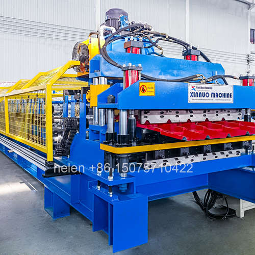 Double Layer Glazed Tile & Roof Sheet Making Machine Price