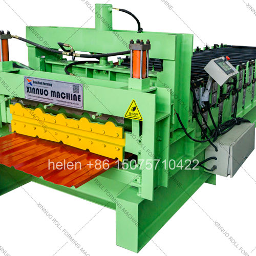 Double Layer Glazed Tile Metal Roof Forming Machine