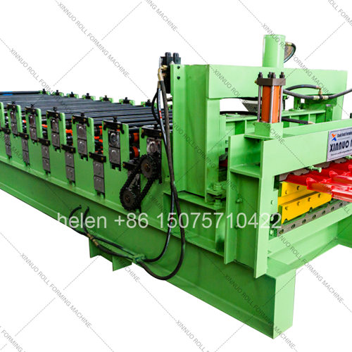 Double Layer Glazed Tile and IBR Metal Roofing Machine