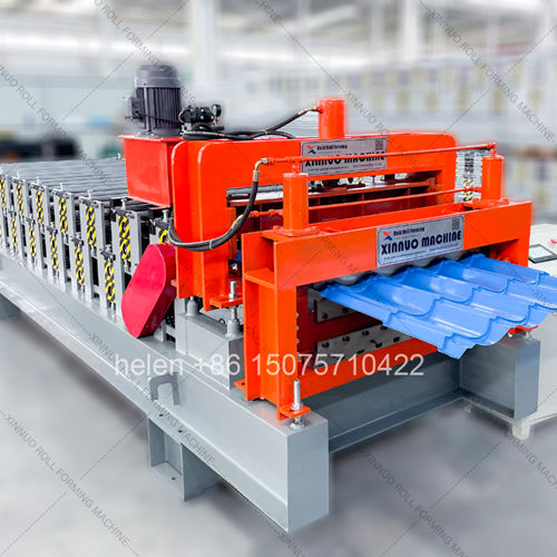 Double Layer Glazed Tile & IBR Sheet Roll Forming Machine