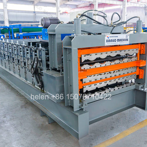 Glazed Tile IBR and Glazed Sheet Roll Forming Machine
