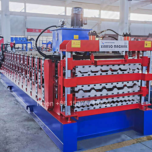 Glazed Tile IBR and Corrugated Iron Sheet Making Machine