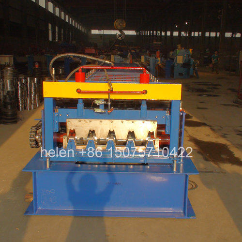 Russia H 75 Deck Roll Forming Machine for H75-750 Decking