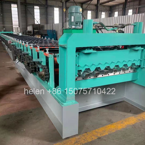IBR Profile Deck Roll Former for Volume Roofing Production